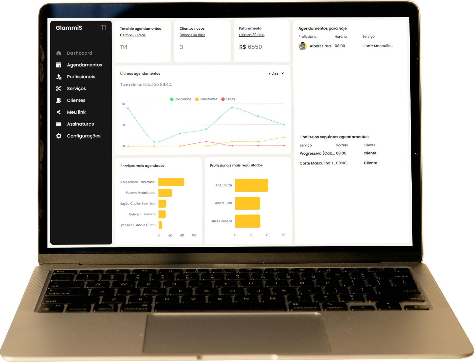 dasboard desktop