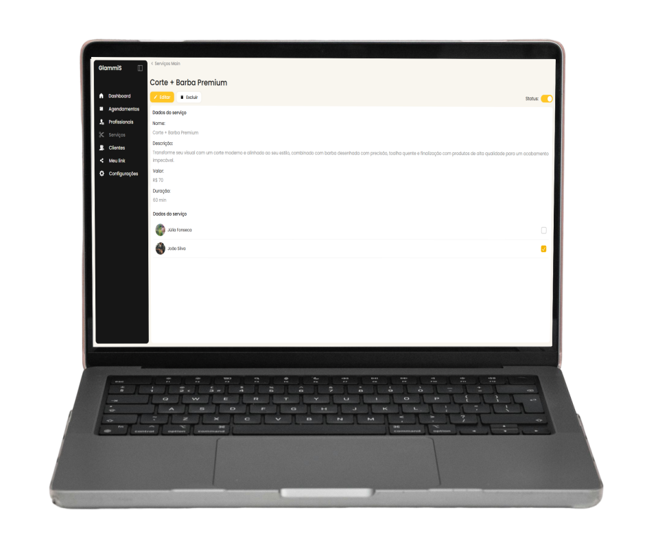 gestão de serviços